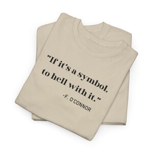 Als het een symbool is shirt, katholiek shirt, John 6 shirt, cadeau voor priester, katholiek cadeau voor hem, Roumie-shirt, cadeau voor katholieke, katholieke moeder