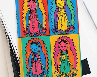 Dziennik Modlitwy Matki Bożej z Guadalupe, Dziennik Modlitwy Katolickiej, Prezent Katolicki, Notatnik Modlitwy Notatnik Bierzmowania Dekoracje Katolickie