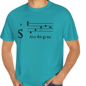 Catholic t-shirt, Catholic mom, Priest gift, Gregorian Chant shirt, Catholic dad, Catholic Gift, Prayer shirt, Confirmation, Seminarian