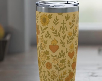 Katholieke beker, Marian beker, 20oz beker, katholiek cadeau, katholiek decor, katholieke vrouw, katholieke moeder, katholiek cadeau voor haar