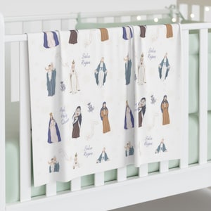 Catholic Baptism Gift, Mary Baby Blanket, Catholic Blanket, Catholic Kids, Catholic Gift, Catholic Baby Gift, Catholic Kids Gift