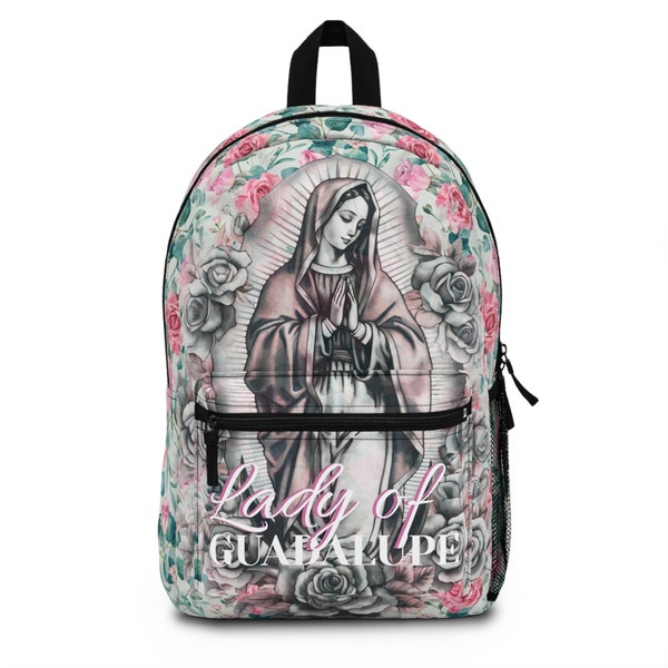 Lady of Guadalupe bag, Mass Bag, Catholic backpack, Catholic Gift, Catholic teen, Confirmation gift, Catholic Teacher, Catholic Student