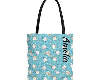 Bolsa de asas de gato personalizada / Bolsa de gato / Mamá de gato / Regalo del día de la madre para mujeres / Amante de los gatos / Mamá de gato / Día de la madre creando momentos inmóviles