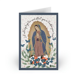 Lady of Guadalupe Notecards | Catholic Notecard Stationary |Catholic gift for Women | Catholic mom | Catholic Stationary | Valentine Gift