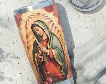 Katholieke beker, Marian beker, 20oz beker, katholiek cadeau, katholiek decor, katholieke vrouw, katholieke moeder, katholiek cadeau voor haar