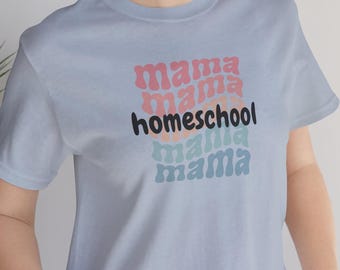 Chemise maman école à la maison, cadeau mère catholique, cadeau maman chrétienne, cadeau catholique pour elle, cadeau maman école maison