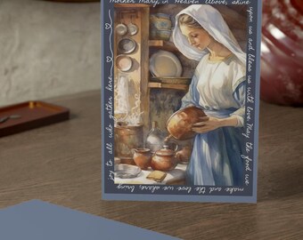 Marian Notecards | Catholic Notecard Stationary |Catholic gift for Women | Catholic mom | Catholic Stationary | Catholic convert RCIA