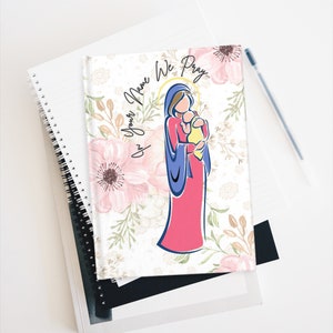 Mary and Jesus Catholic Journal, Prayer Journal, Catholic gift, Catholic Notebook, Catholic Mother gift, Confirmation Gift Catholic Mom gift