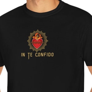 Sacred Heart Jesus, Catholic T-Shirt, Catholic men Catholic Apparel, Catholic dad, Catholic Gift, Priest Gift, Seminarian Gift, Confirmation