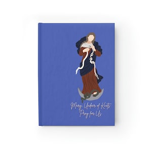 Mary Undoer of Knots Prayer Journal, Catholic Prayer Journal, Catholic gift, Women&#39;s Journal, Prayer Notebook Women&#39;s Notebook Catholic