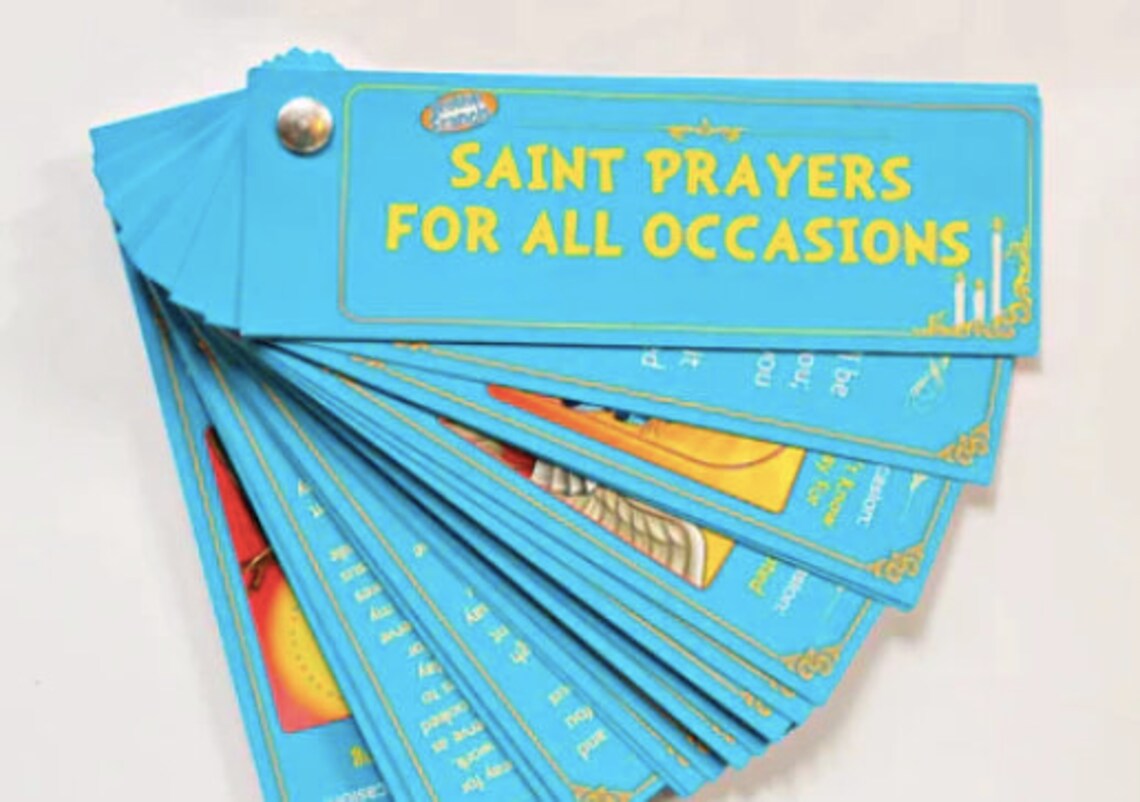 Saint Stories and Prayer Book Fan for Catholic Kid Catholic Etsy