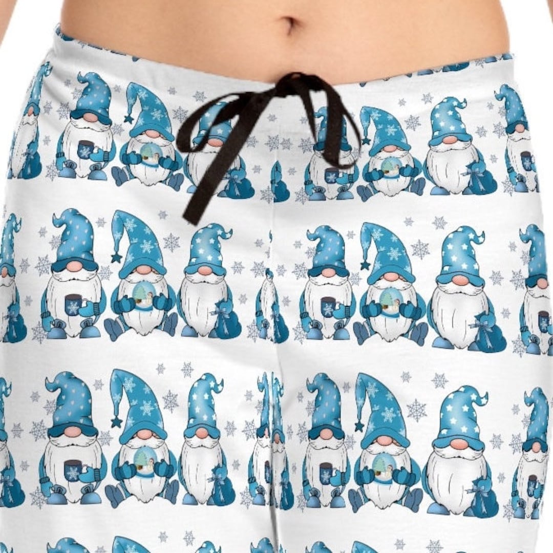 Gnome Pajamas Winter Pajamas Women's Pajama Pants Holiday Fashions