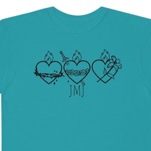 Catholic T-Shirt, Catholic mom, Priest Gift, Sacred Heart of Jesus, Catholic dad, Catholic Gift, Jesus shirt, Confirmation, Seminarian
