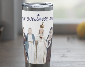 Marian Tumbler Katholieke Gift Mary Tumbler Marian Cup Mary Gift Bevestiging Gift Katholieke Tumbler Katholieke Mok Katholieke decor Katholieke fam