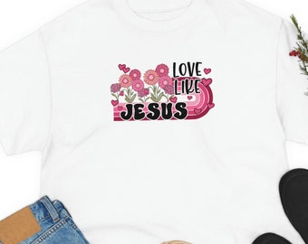 Retro Love shirt,  Heart shirt,  Love Heart Shirt, Catholic mom gift,  Shirts For Woman, Mother’s Day gift,  religious gift for her
