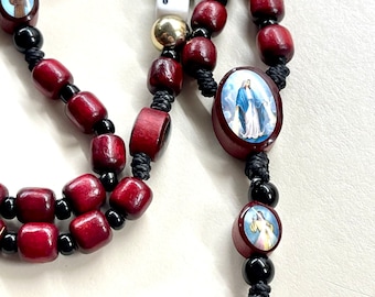 Personalized kid’s  Rosary,  wooden rosary, Catholic gift, Communion gift, Confirmation, Reconciliation gift, kid rosary Catholic kid