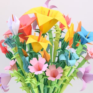 Multifloral Origami Bouquet image 1