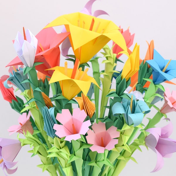 Origami Bouquet - Etsy