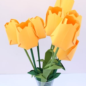 Easter Yellow Tulips, Mother's Day Tulips, Holland Tulips image 1