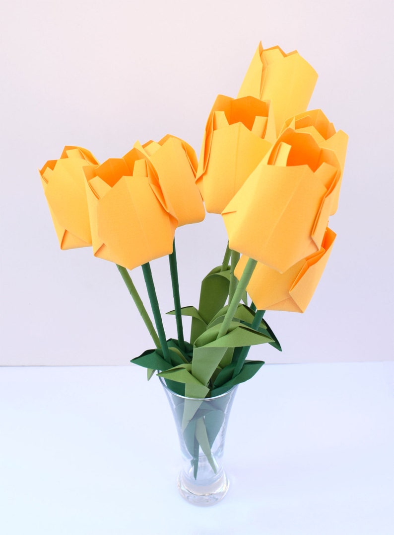 Easter Yellow Tulips, Mother's Day Tulips, Holland Tulips image 1