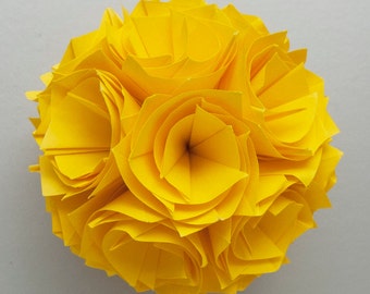 Sweet Yellow Flower Ball