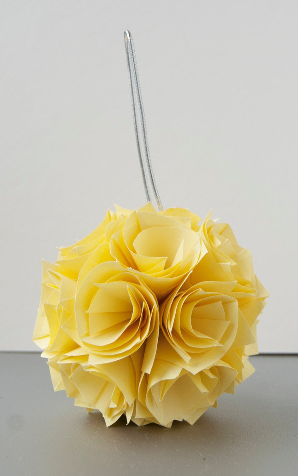 Baby Yellow Flower Ball Etsy