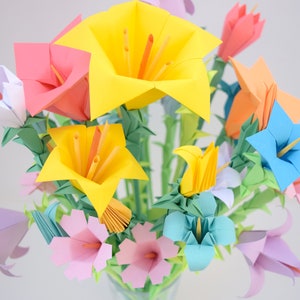 Multifloral Origami Bouquet image 3