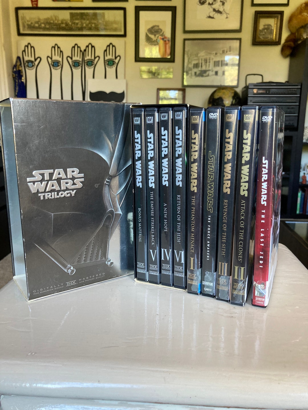 Star Wars Dvd. Set Etsy