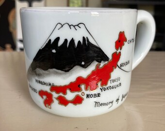 Hand glazed Japan mug