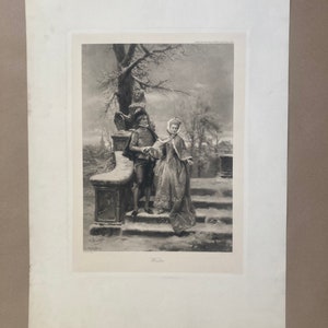 Large 1900s lithograph