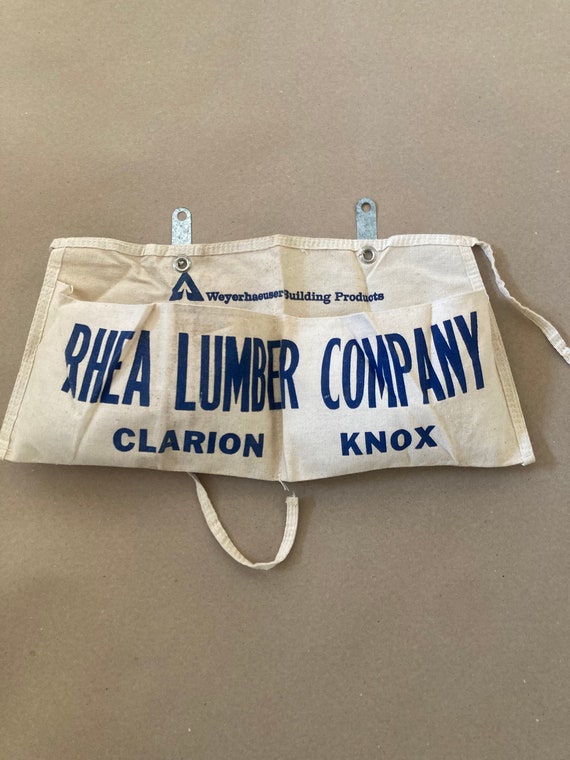 いいスタイル Vintage Work Apron - Etsy エプロン・三角巾