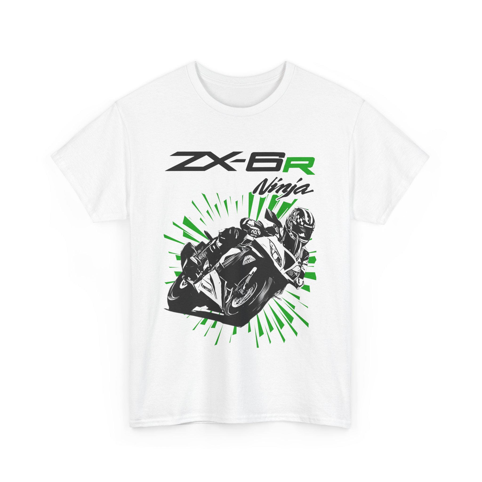 Ninja ZX-6R T Shirt Supersport 636 Screamer Motorcycle Tee Racing