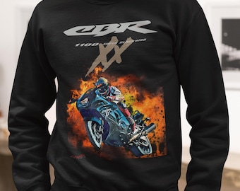 Blackbird Sweatshirt, CBR1100XX Hyperbike Biker Gift, for Men