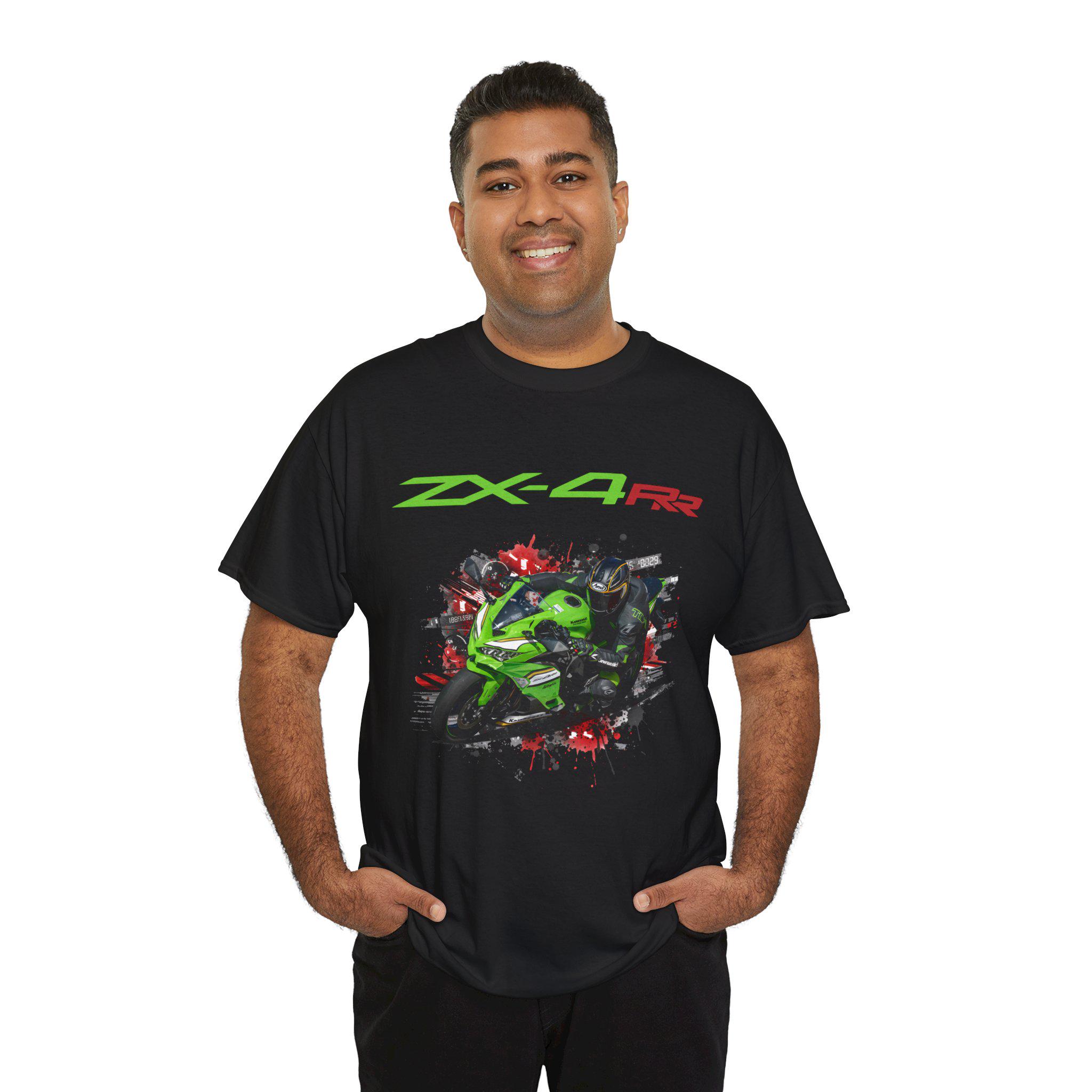 Ninja ZX4RR 2025 T Shirt, 400cc Inline Four Screamer Tee