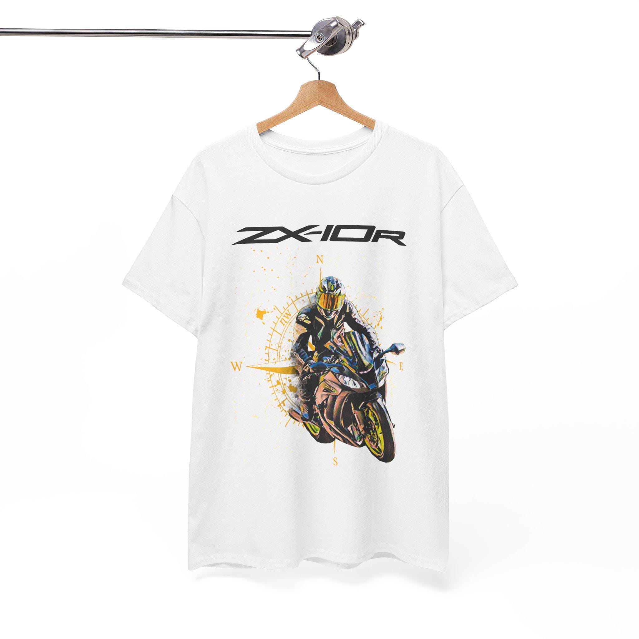Tシャツ✖️6 Ninja ZX-10R Tシャツ 6度のスーパーバイクチャンピオン モーター