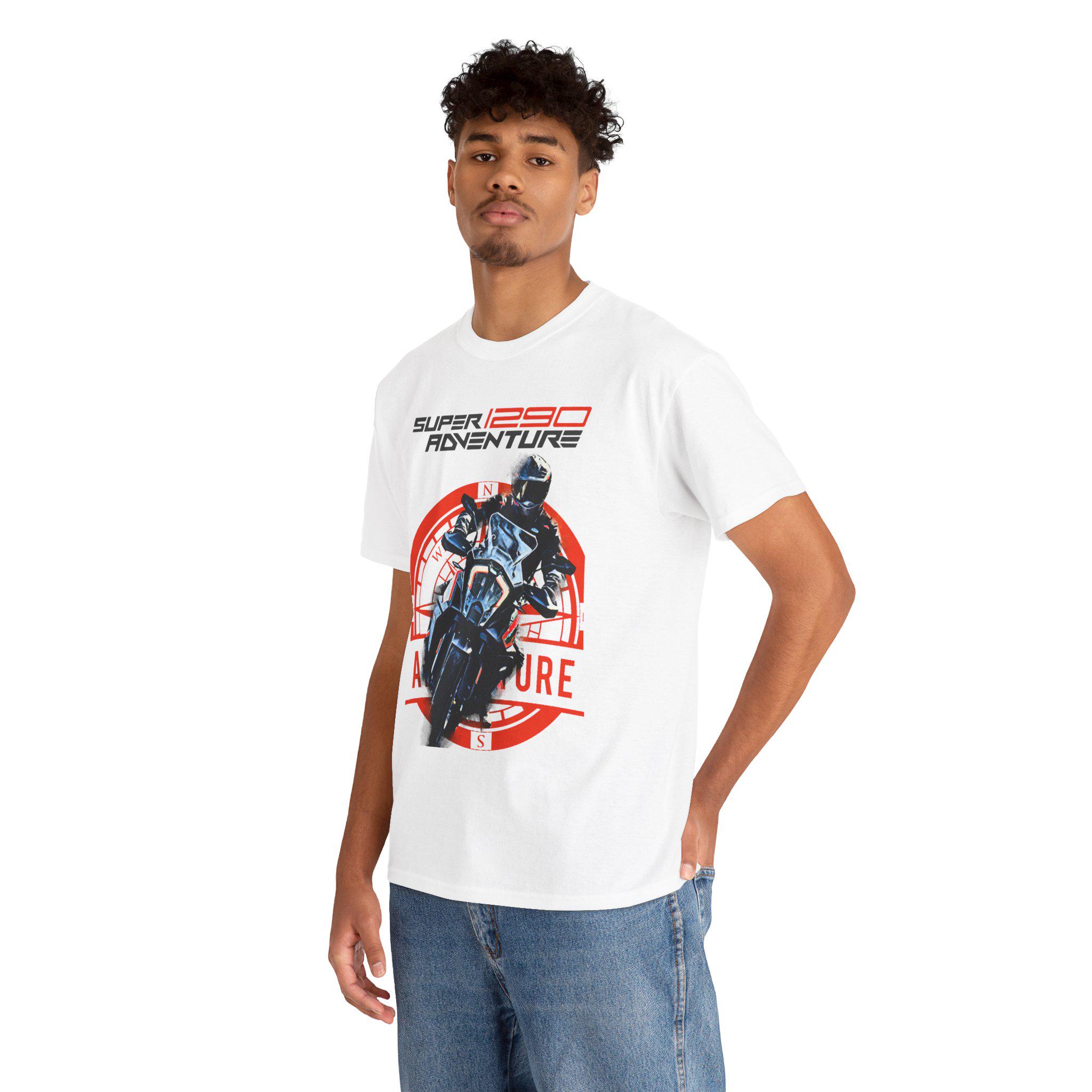 1290 Super Adventure T-shirt, V-twin the Beast Big ADV Motorcycle