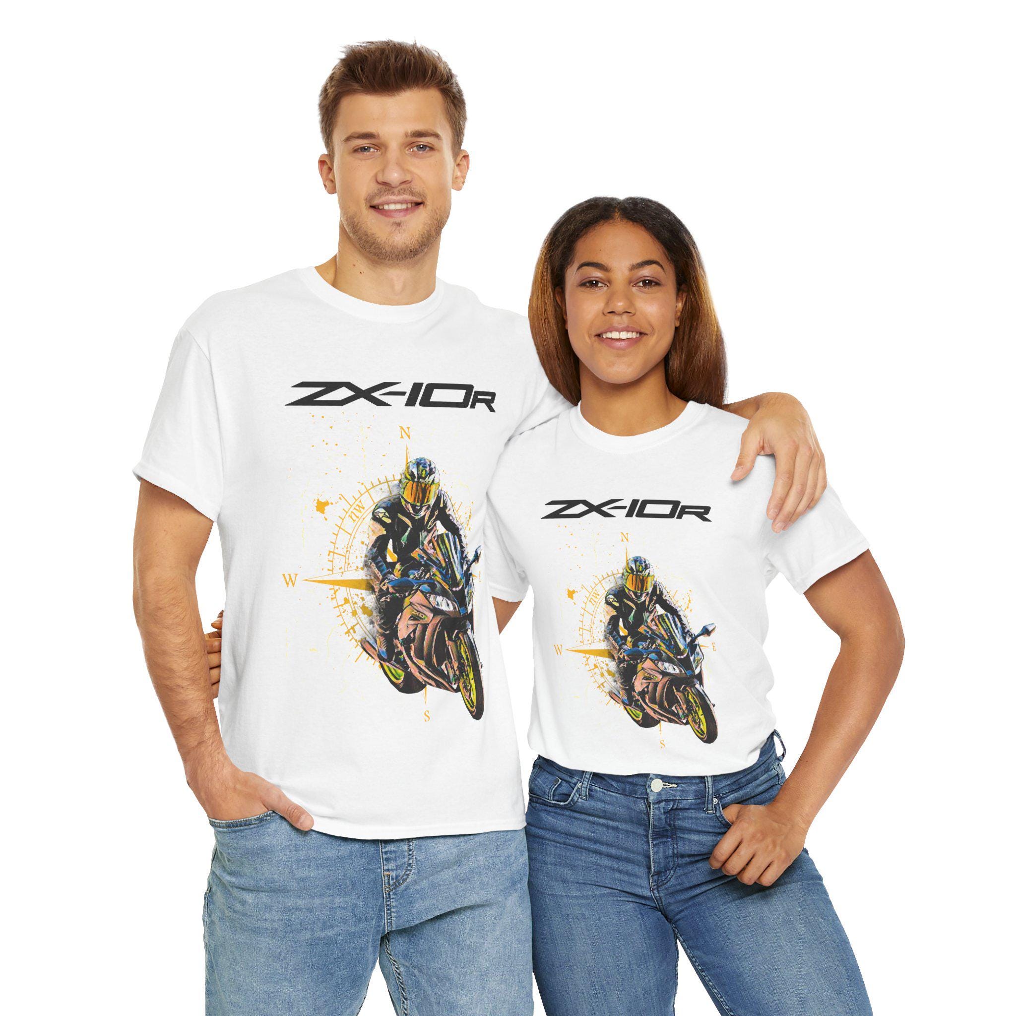 Tシャツ✖️6 Ninja ZX-10R Tシャツ 6度のスーパーバイクチャンピオン モーター