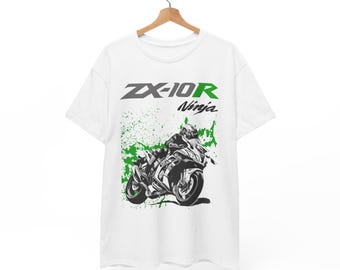 Ninja ZX-10R T-shirt, Inline Four WSBK Superbike Track Weapon