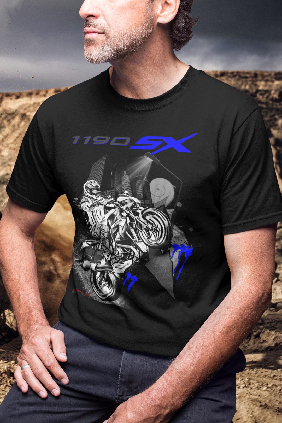 Inspired by Buell 1190SX T Shirt American Streetfighter Motorcycle