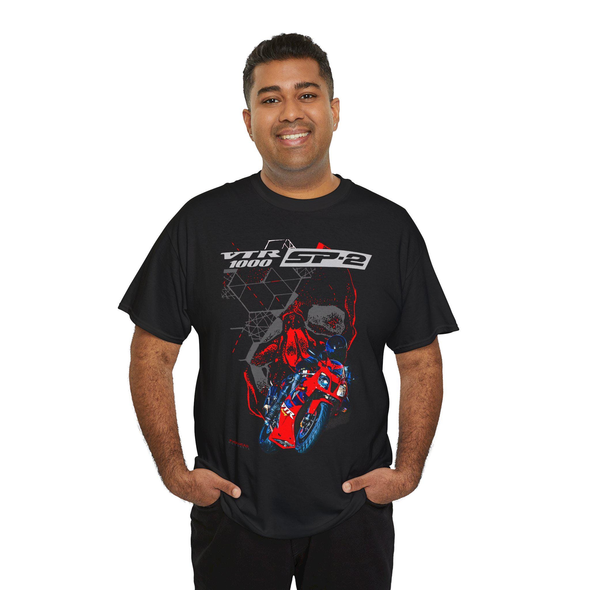 VTR1000 SP2 T Shirt RC51 Superbike Motorcycle Tee V Twin Champion