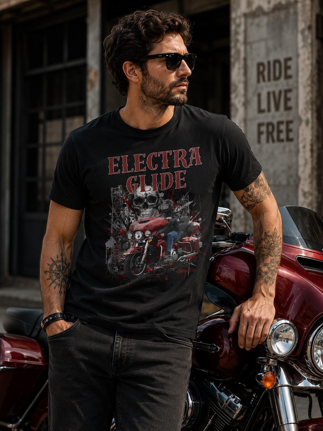 Electra Glide Tshirt - Etsy