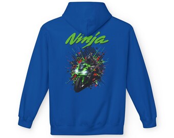 Ninja ZX-6R Hoodie, 636 Supersport Screamer Inline-four Biker