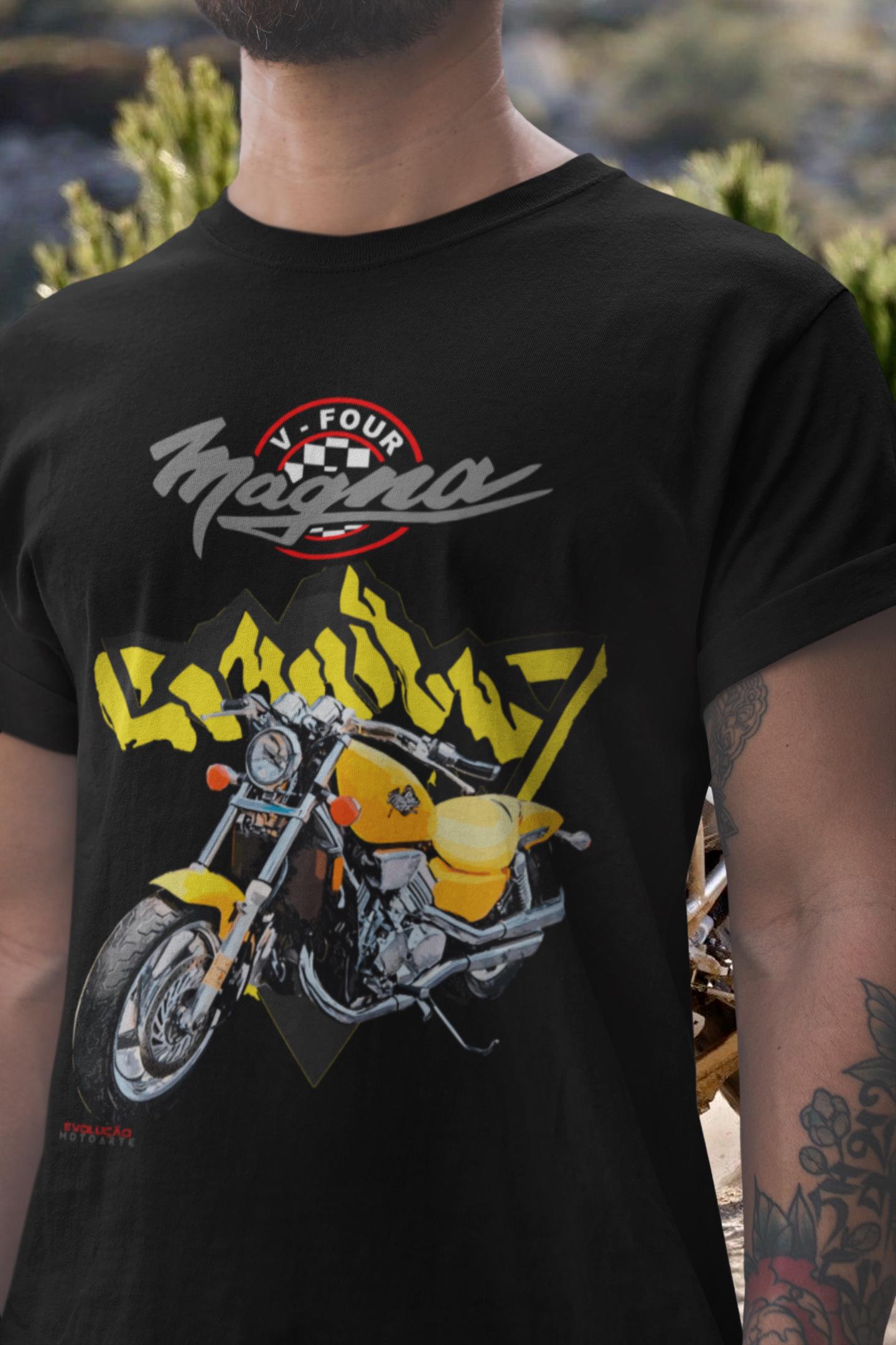 マグナTシャツ V4マッスルバイク モーターサイクルTシャツ パワー