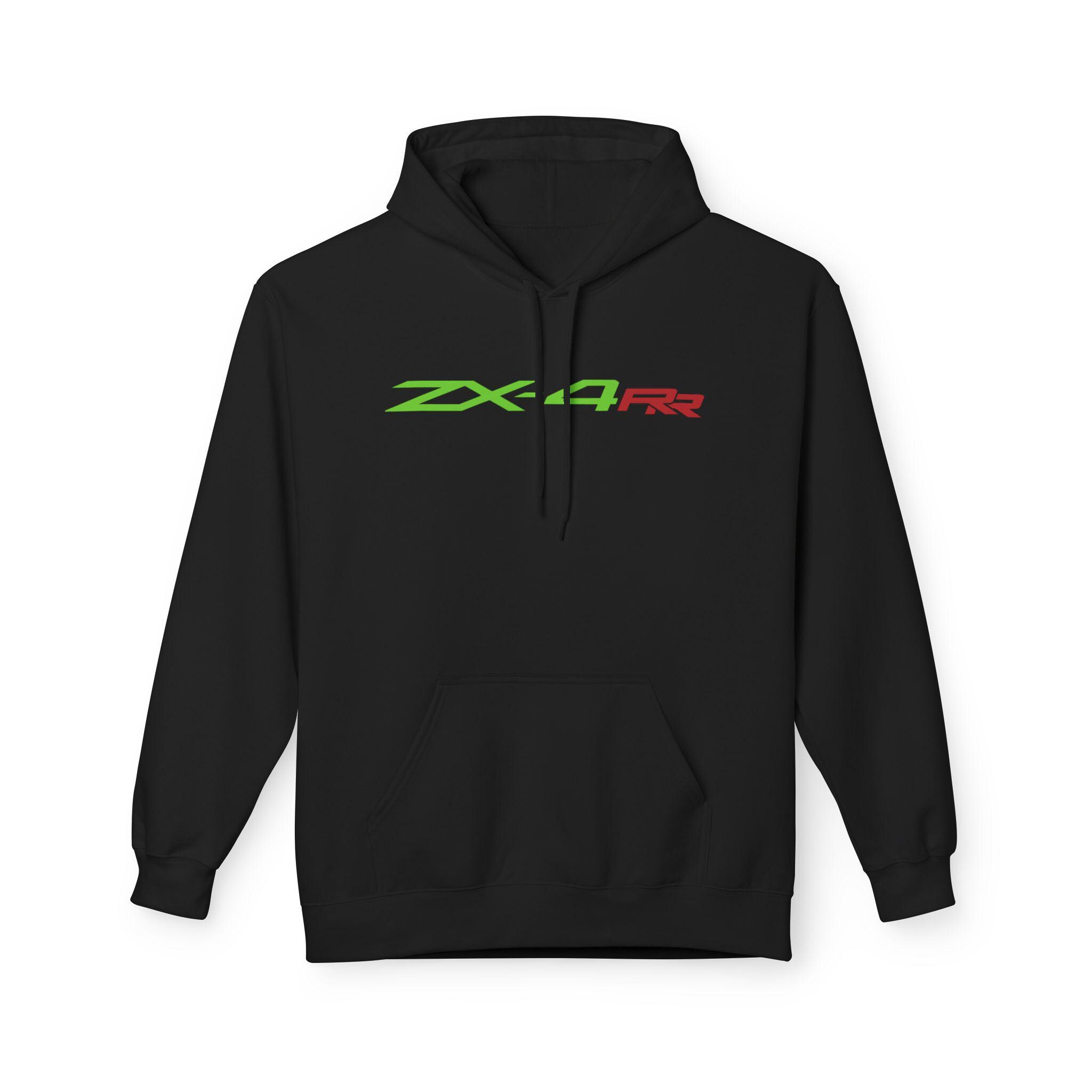 Ninja ZX4RR Hoodie, ZX 4 Screamer Gift, 400cc Inline Four Pullover
