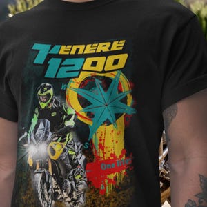 Yamaha Super Ténéré 1200 T-Shirt Adventure Touring Motorcycle Yamaha Fans XT1200Z Rider Shirt