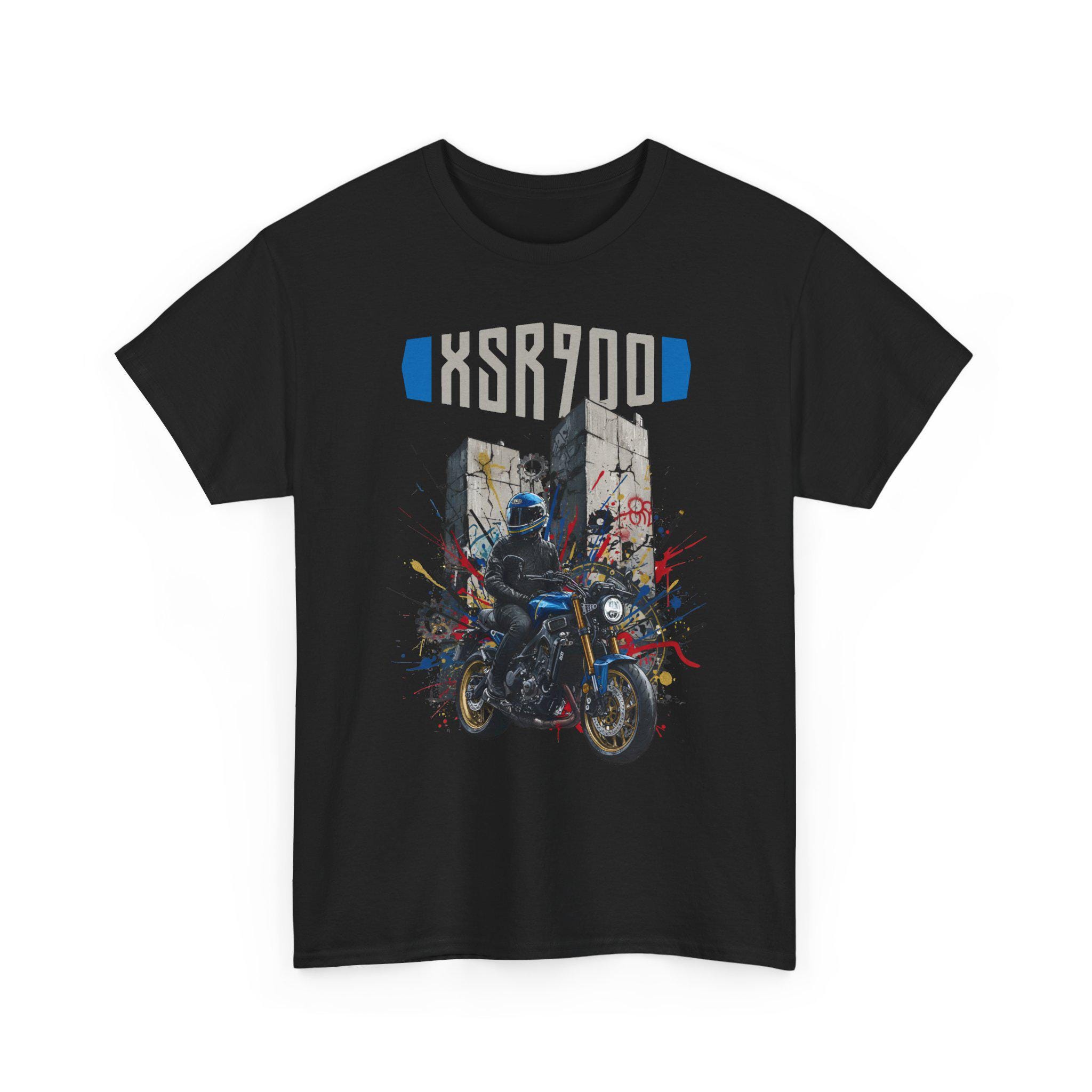 XSR900 Tシャツ、レジェンドブルーレーシングTシャツ、バイカーファン