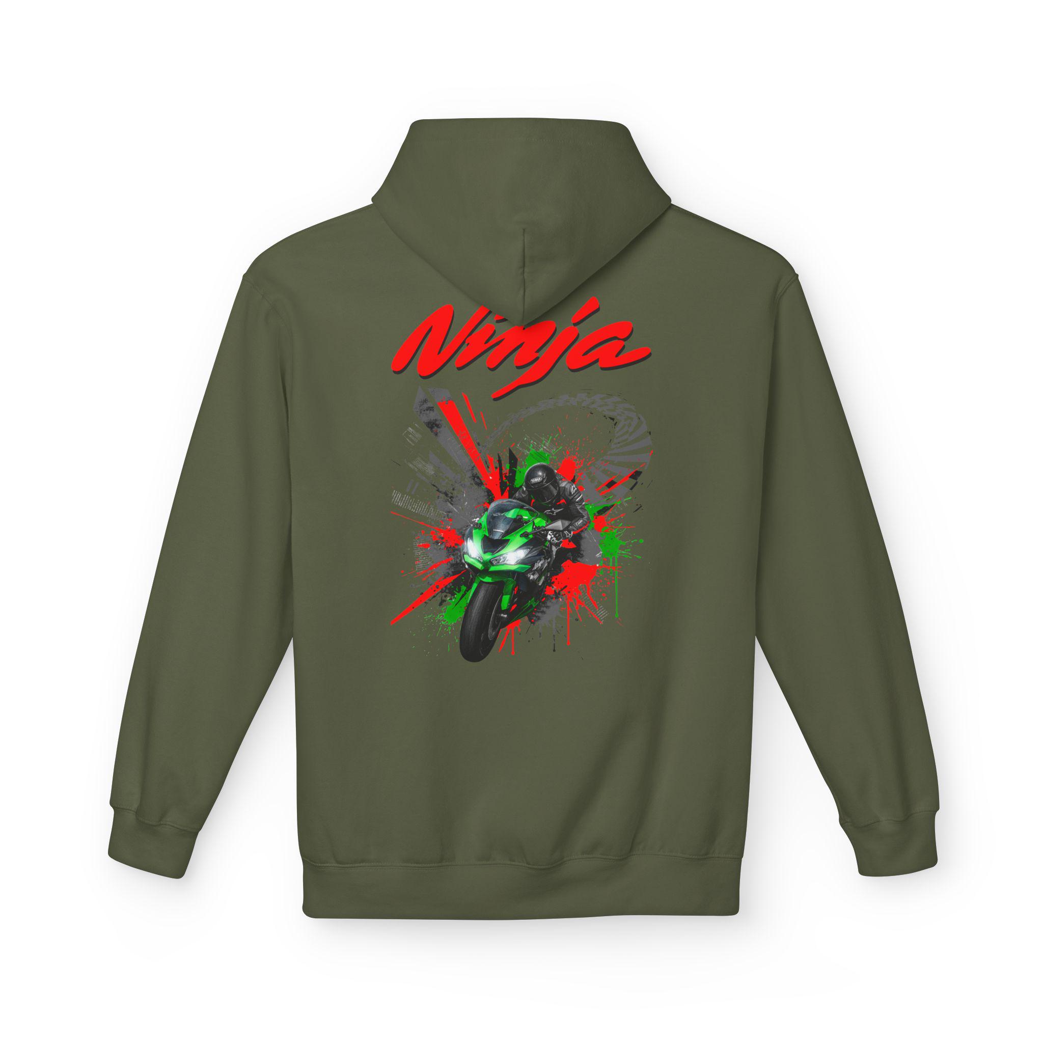 Ninja ZX-6R Hoodie, the Sweet Spot Supersport Gift, 636 Motorcycle
