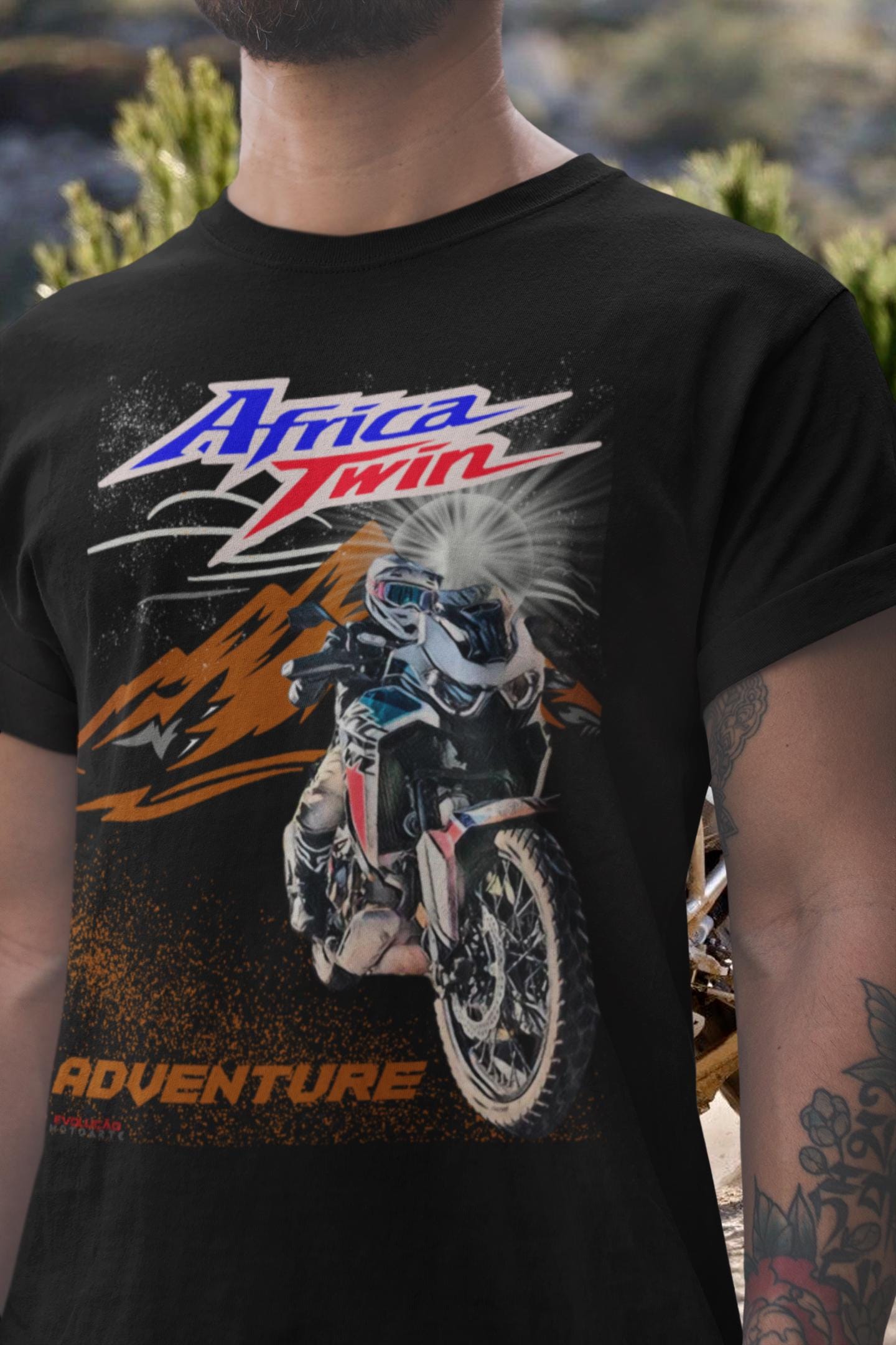 Tシャツ・カットソー HONDA MOTORCYCLE CRF 300L Modeling Short Sleeve White s-l400.jpg