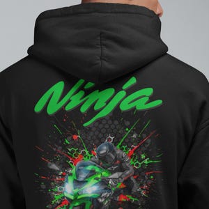 Kawasaki Zx6r Hoodie - Etsy