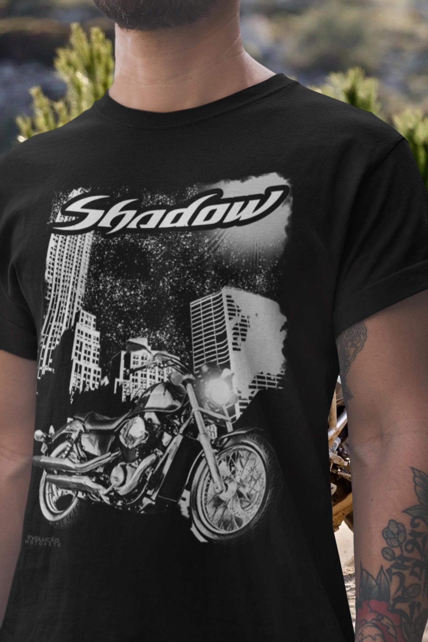 Honda Shadow 600 T Shirt VLX 600 Classic Cruiser Motorcycle Tee V